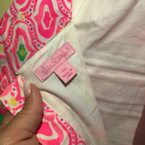 Lilly Pulitzer Women's Pink Dress, size 00 - Picture 4 of 4